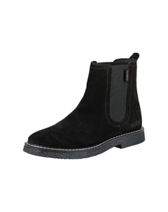 Ботильоны из замши/текстиля, черный Kickers