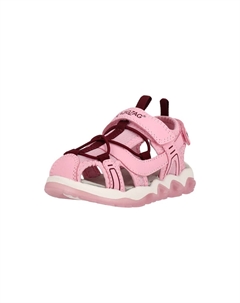 Сандалии Jugoe со светящейся подошвой и защищенным мыском, цвет 4168 Cameo Pink Zigzag