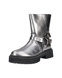 Женские сапоги высокие кожаные, бронзовый Steve madden