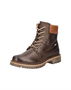 Кожаные ботильоны, темно-коричневый Camel active