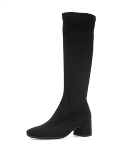 Женские ботинки на молнии на блочном каблуке, черный Gabor