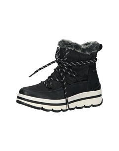 Текстильные ботильоны, черный Tom tailor