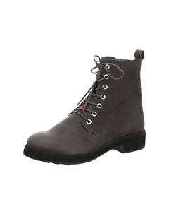 Ботильоны из кожи наппа, темно-серый Think