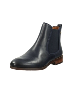 Кожаные/текстильные ботильоны, темно-синий Pikolinos