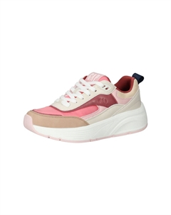Кроссовки из искусственной кожи/текстиля, цвет Beige/pink Gap