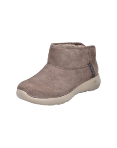 Замшевые ботильоны, коричневый Skechers