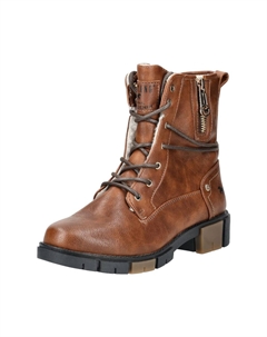 Ботильоны из искусственной кожи/текстиля, цвет Kastanie Mustang