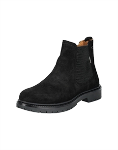 Ботильоны из замши/текстиля, черный Camel active