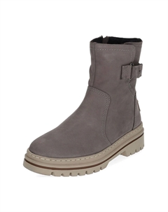 Кожаные ботильоны, темно-серый Camel active