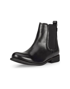 Кожаные/текстильные ботильоны, черный Felmini