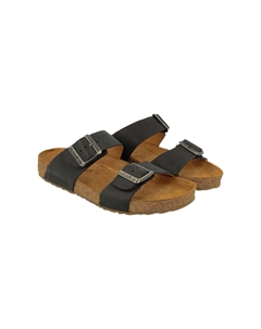 Мюли органические Andrea, цвет Schwarz Country Haflinger