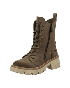 Ботильоны из искусственной кожи, цвет Erde Mustang