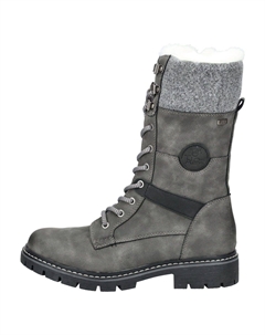 Ботинки из искусственной кожи/текстиля, угольный Tom tailor