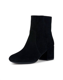 Замшевые ботильоны, черный Geox