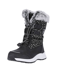 Зимние ботинки Essend с водонепроницаемым верхом, цвет 1001 Black Zigzag