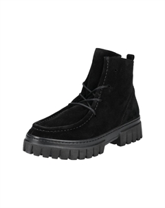 Замшевые ботильоны, черный Gabor