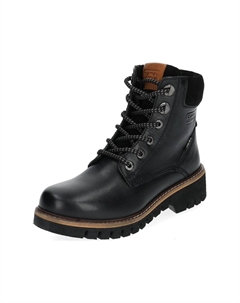 Кожаные/текстильные ботильоны, черный Camel active