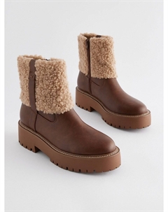 Классические ботильоны Ankle Boots, коричневый Next