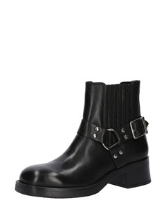 Ботинки женские челси с пряжками, черный Steve madden