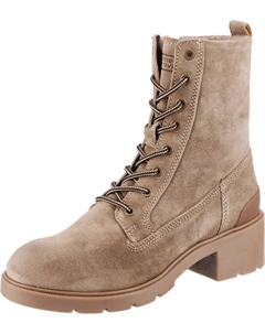 Ботильоны на шнуровке Lace-Up Ankle Boots, серо-коричневый Camel active