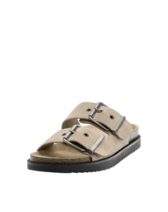 Классические слипоны Mules, бежевый Pull & bear