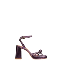 Босоножки на высоком каблуке Sandals, фиолетовый Scalpers