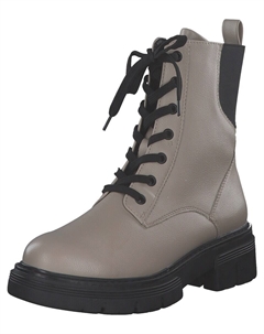 Ботильоны на шнуровке Lace-Up Ankle Boots, экрю Marco tozzi