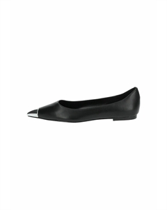 Классические балетки, цвет black silver Steve madden