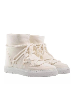 Ботинки женские зимние с завязками, бежевый Inuikii