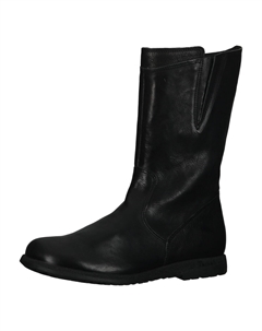 Ботинки женские Stiefel высокие из мягкой кожи, черный Think