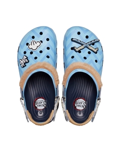 Сабо Demon Slayer - Inosuke All-Terrain, голубой Crocs