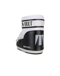 Низкие нейлоновые ботинки icon, белый Moon boot