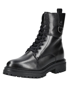 Ботильоны на шнуровке Lace-Up Ankle Boots, черный Geox