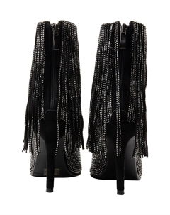 Ботильоны на каблуке Booties, серебряный Faina