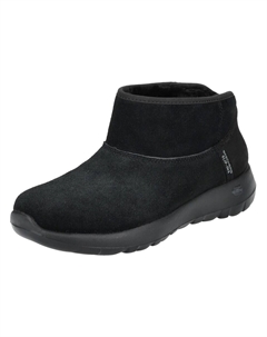 Сапоги женские Boots короткие утепленные, черный Skechers