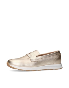Мокасины Moccasins, золотой Manfield