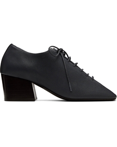 Серые классические туфли на каблуках Дерби Lemaire