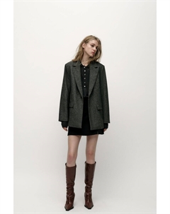 Ботинки на шпильке, шоколадно-коричневый Zara