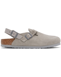 Серые узкие мокасины Tokio Slip-on Birkenstock