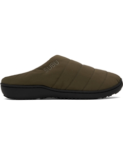 Тапочки SUBU Edition F-Line, хаки A.p.c.