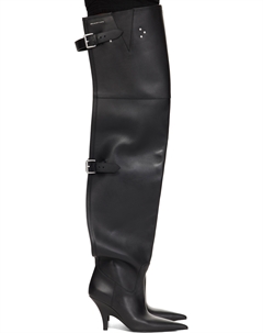 Ботинки Diablo с открытой спиной, черный Alexander wang