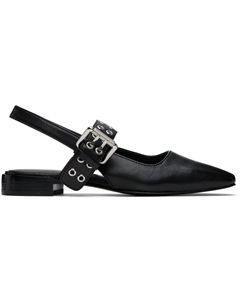 Тапочки из кожи Astra Slingback Rag & bone