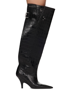 Ботинки Diablo с открытой спиной, черный Alexander wang