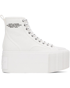 Кроссовки «The Platform High Top», белый Marc jacobs