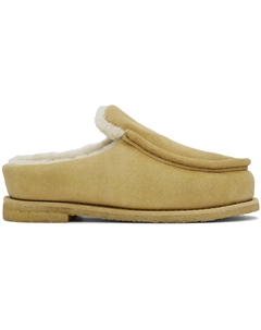 Туфли-мюли из загорелого нубука Jw anderson