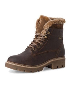 Сапоги Schnürstiefel, коричневый Tamaris