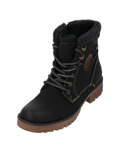 Сапоги Schnürstiefel, черный Tom tailor