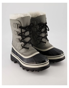 Сапоги женские зимние на шнуровке, серый Sorel