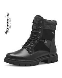 Сапоги Damen Winterschuhe warm, черный Tamaris