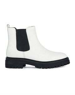 Ботинки челси Leder-Chelsea-Boots Iridea, белый Geox